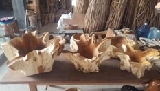 Teak root furniture and Teak root vase art decoration
