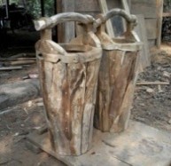 Teak root furniture and teak vase root art and decoration